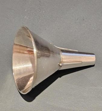 Rare Georgian Silver Decanter Funnel