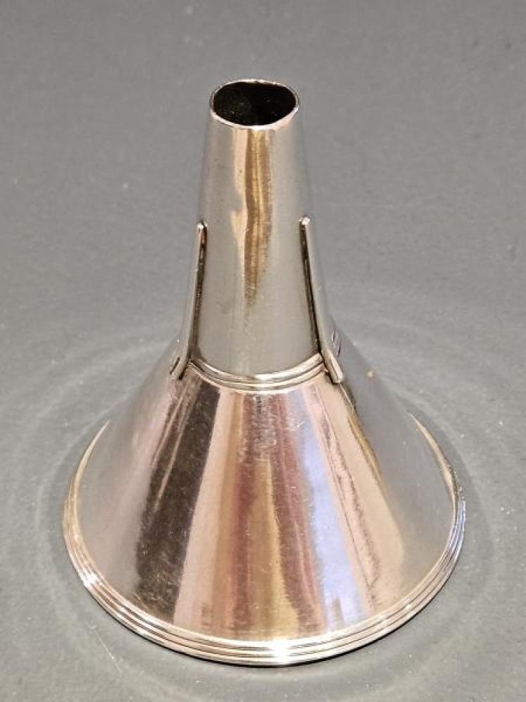 Rare Georgian Silver Decanter Funnel - Image 3