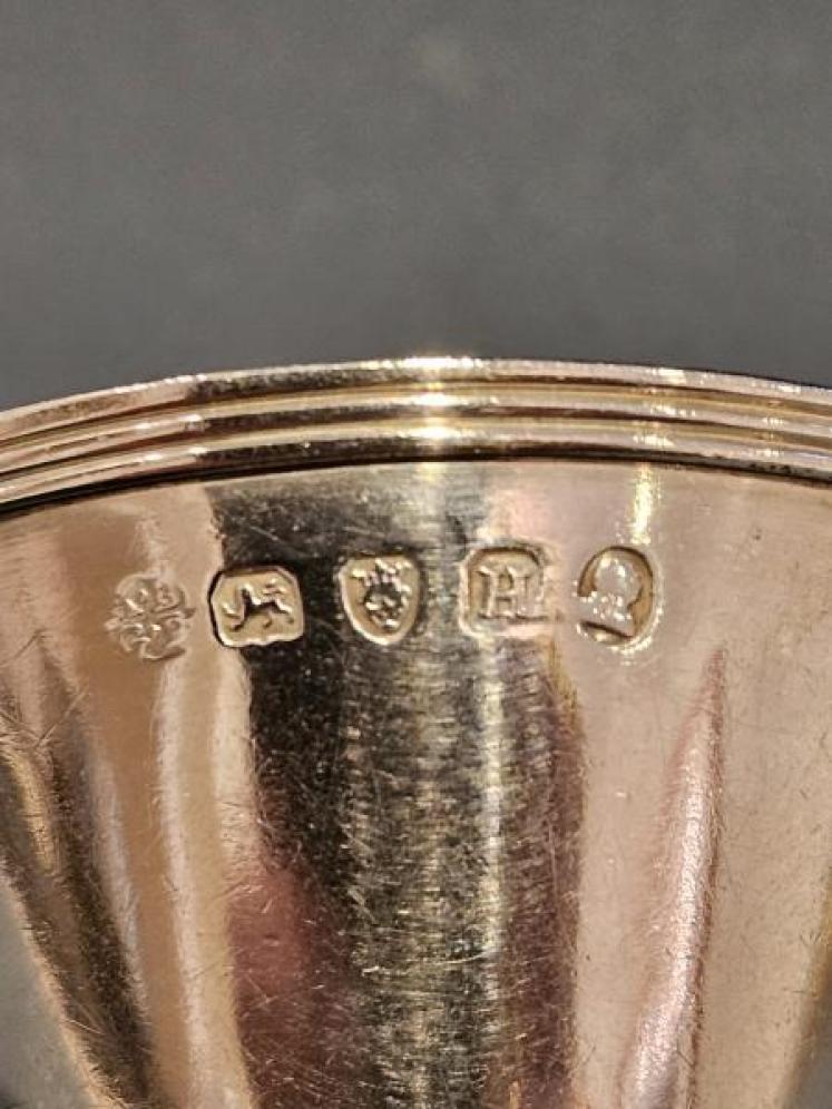 Rare Georgian Silver Decanter Funnel - Image 5
