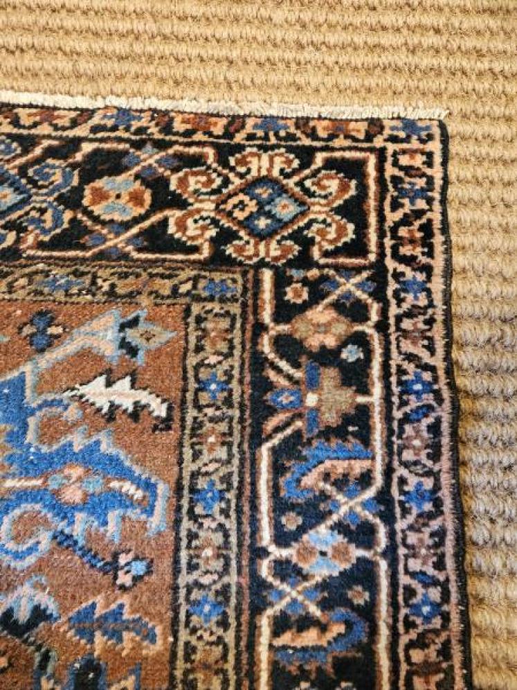 Superb 10' 6" Persian Wool Runner Rug  - Image 6