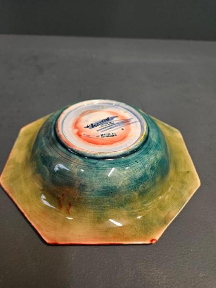 Moorcroft Leaf and Blackberries Flambe Bowl - Image 3
