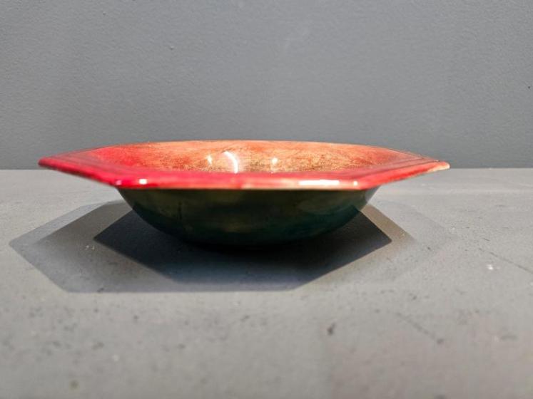Moorcroft Leaf and Blackberries Flambe Bowl - Image 5