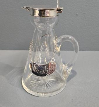 Edwardian Silver Mounted Whisky Noggin