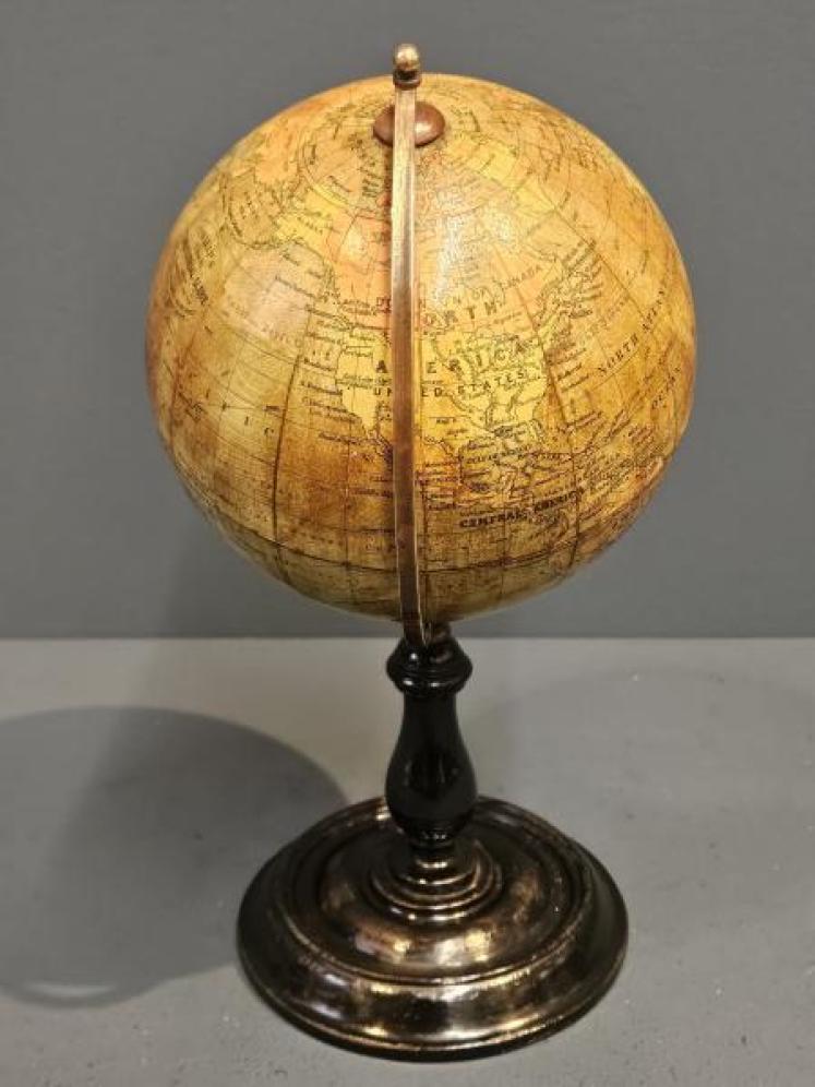 Philips 6" Papier Mache Globe  - Image 5
