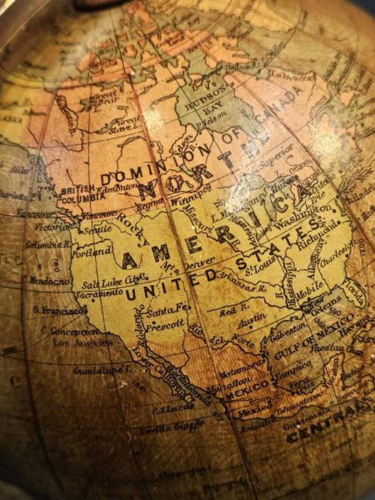 Philips 6" Papier Mache Globe  - Image 7