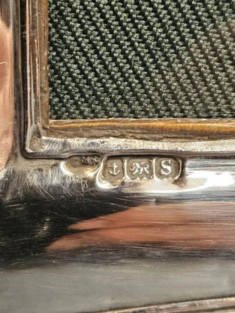 George V Silver Photo Frame  - Image 2