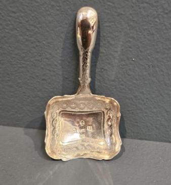 Fine Quality George III Silver Caddy Spoon