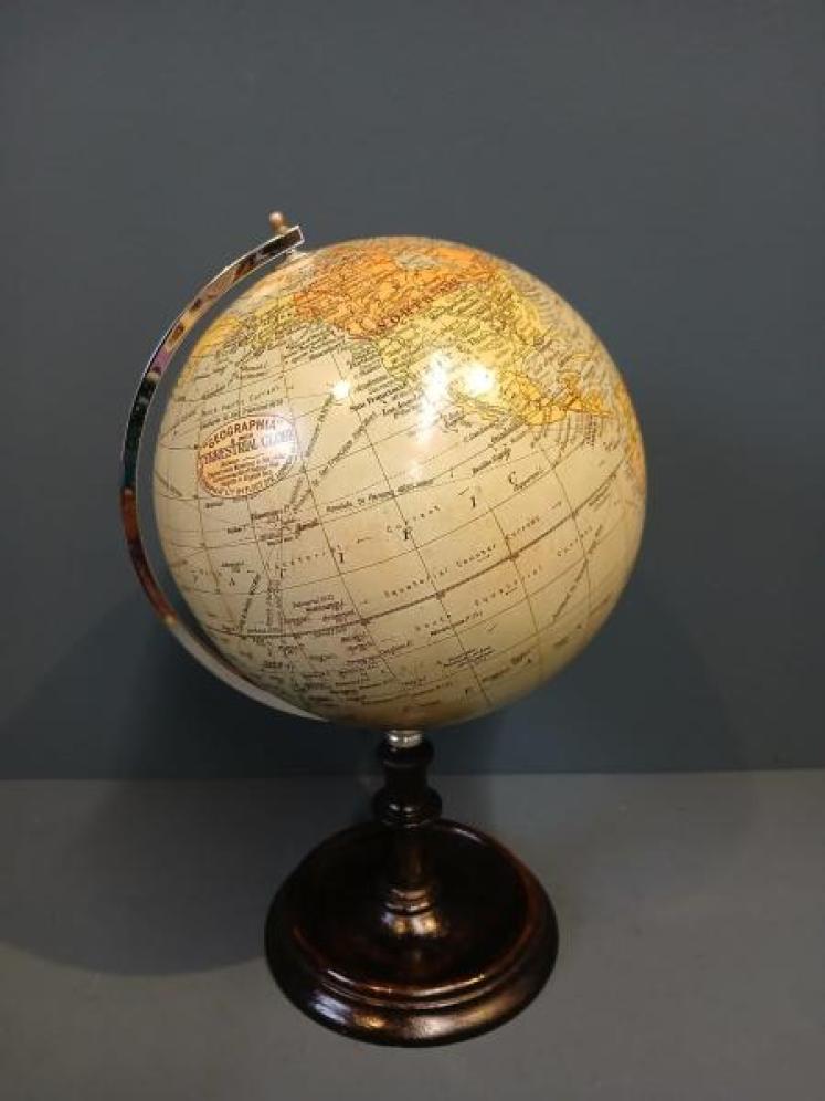 1930's Geographia 8" Globe - Image 1