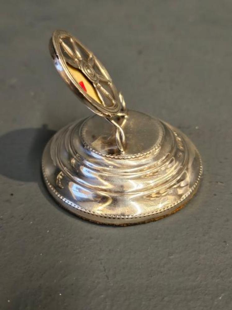 Edwardian Sampson Mordan Silver Whist Marker - Image 2