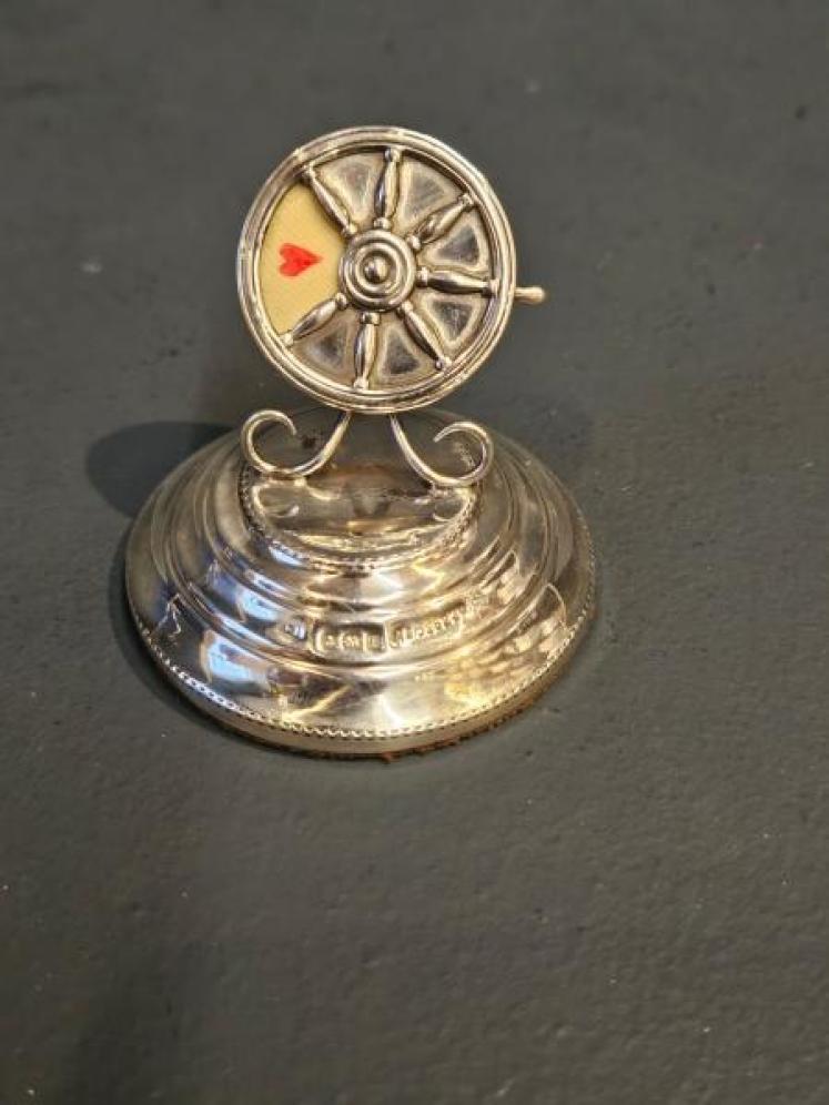 Edwardian Sampson Mordan Silver Whist Marker - Image 5