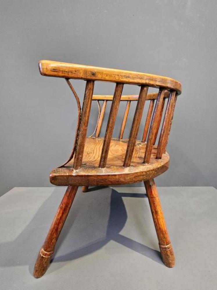 Georgian Primitive Vale of York Chair - Image 4