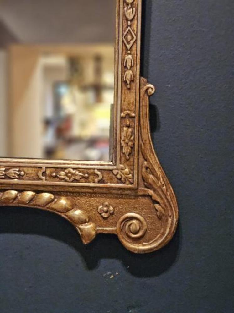 Victorian Timber Gilt Mirror  - Image 2