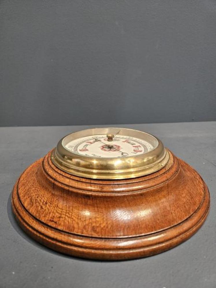 Victorian Oak Barometer - Image 4
