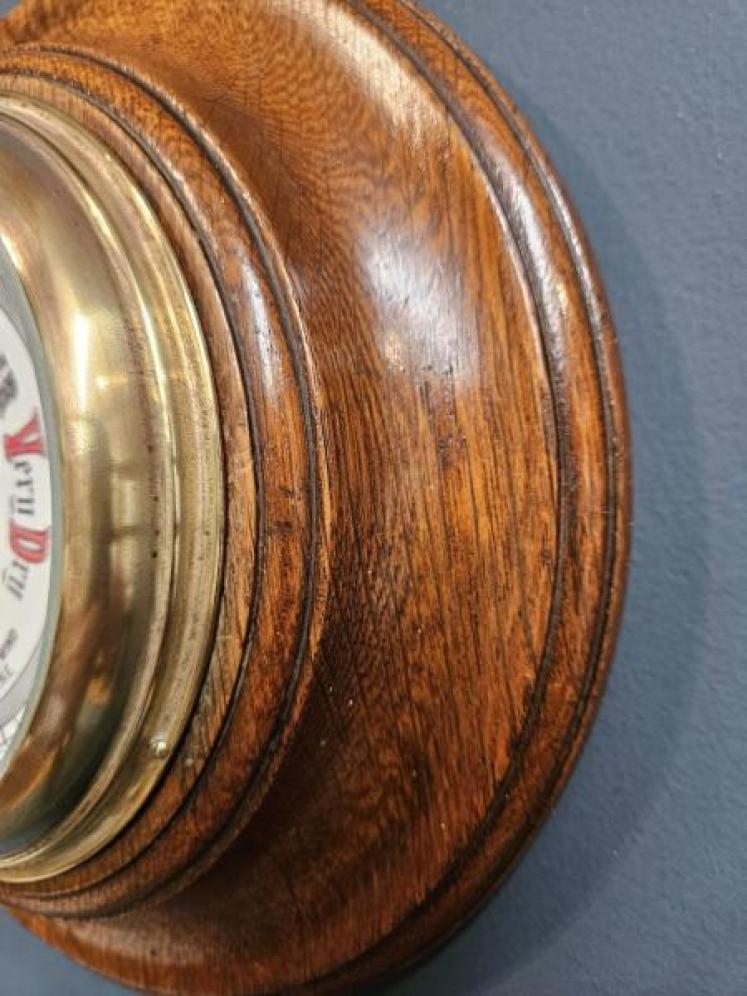 Victorian Oak Barometer - Image 5
