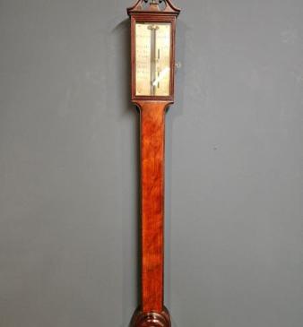 Fine Quality George III Stick Barometer by Blunt