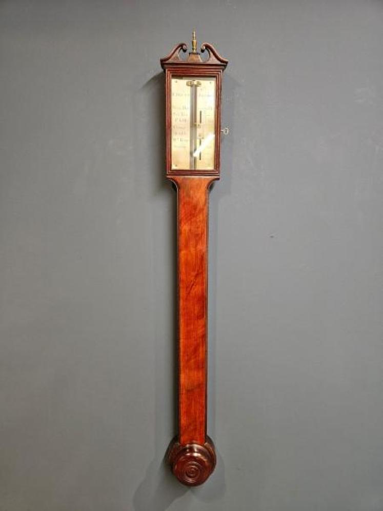 Fine Quality George III Stick Barometer by Blunt - Image 1