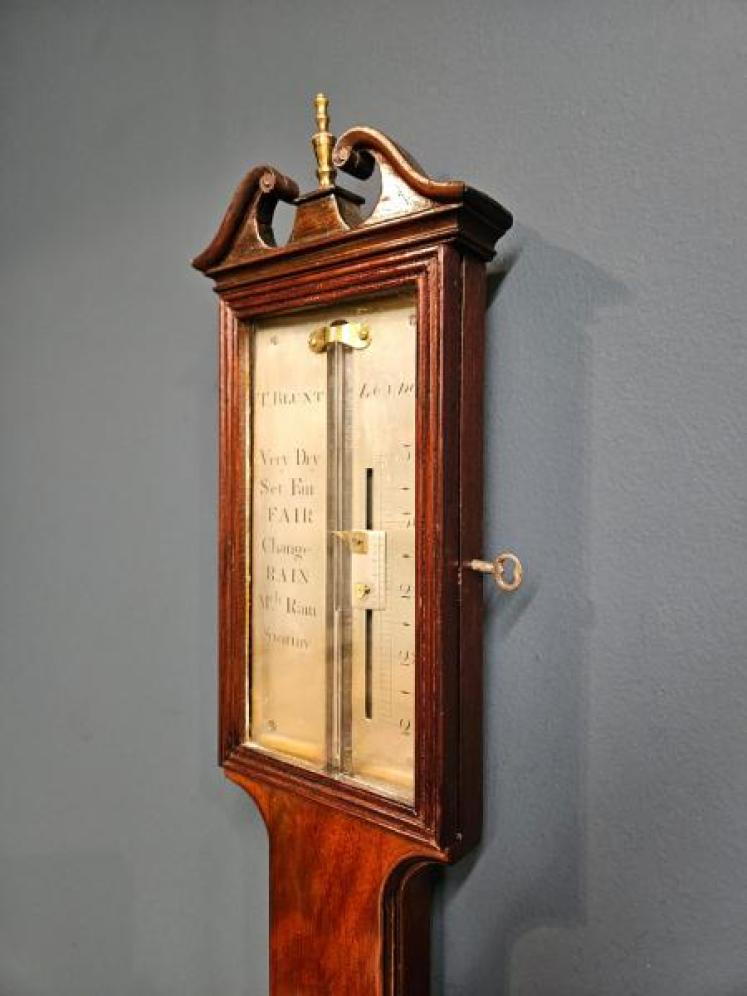 Fine Quality George III Stick Barometer by Blunt - Image 5