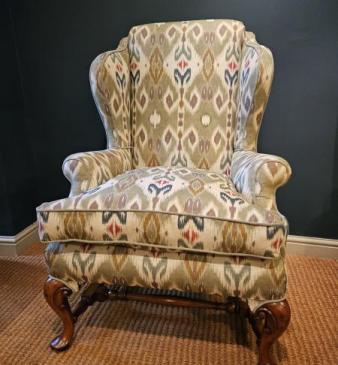 Edwardian Wing Back Arm Chair