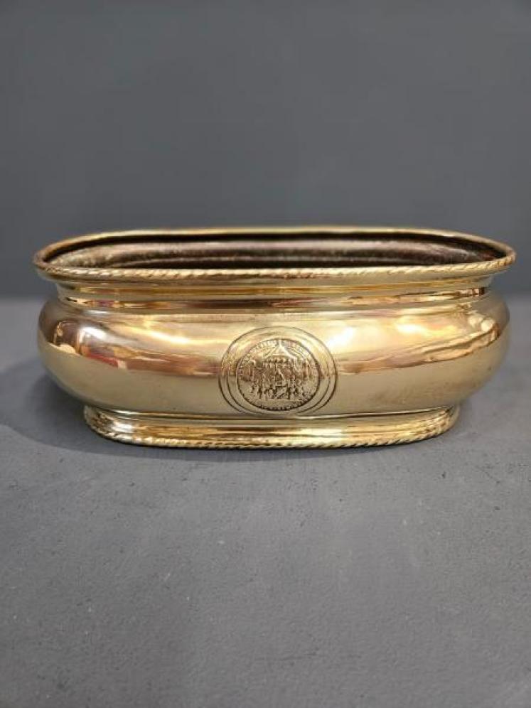 Victorian Brass Planter - Image 1