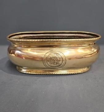 Victorian Brass Planter