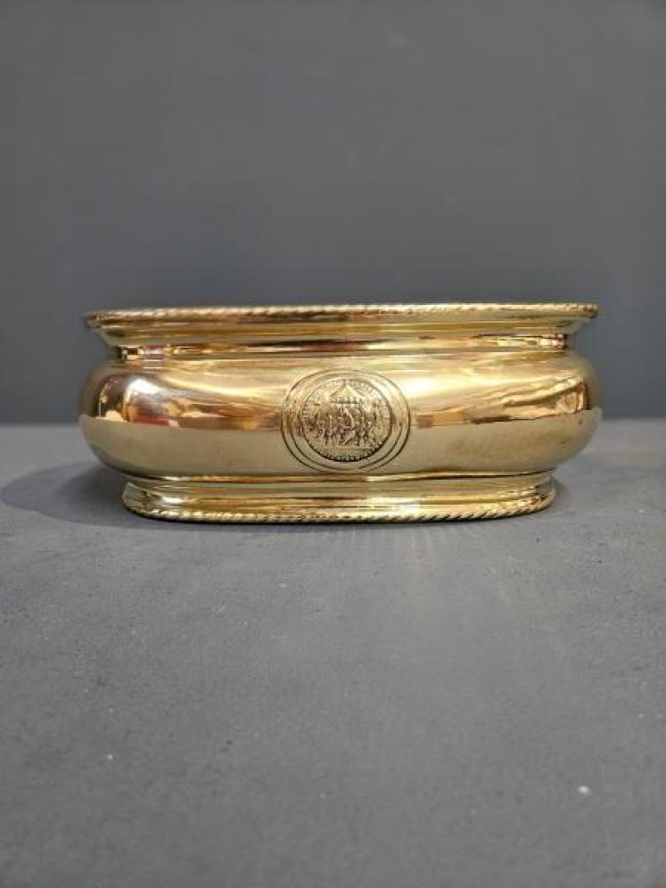 Victorian Brass Planter - Image 2