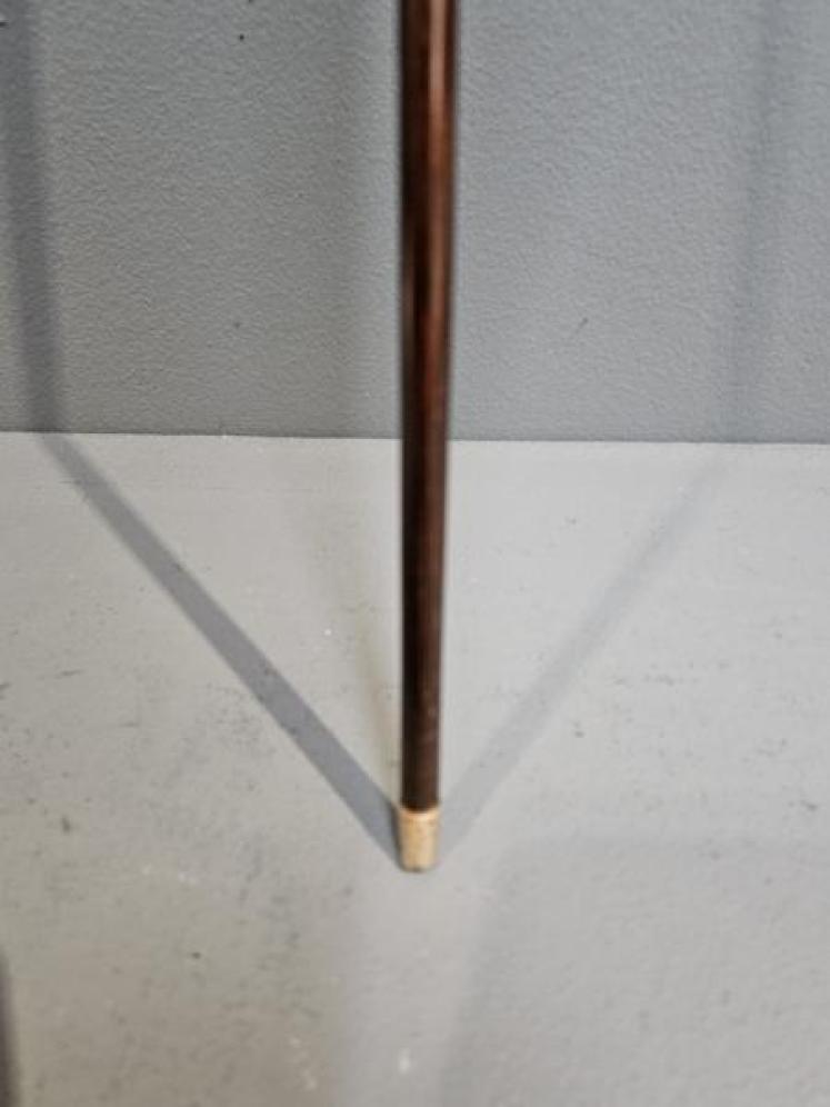 Victorian Rosewood Cane with Hunting Hound Top - Image 3