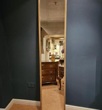 Superb Regency Timber Gilt 7' Tall Mirror