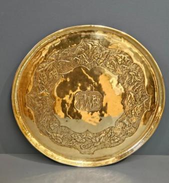 Glasgow School Arts and Crafts Brass Charger / Tray