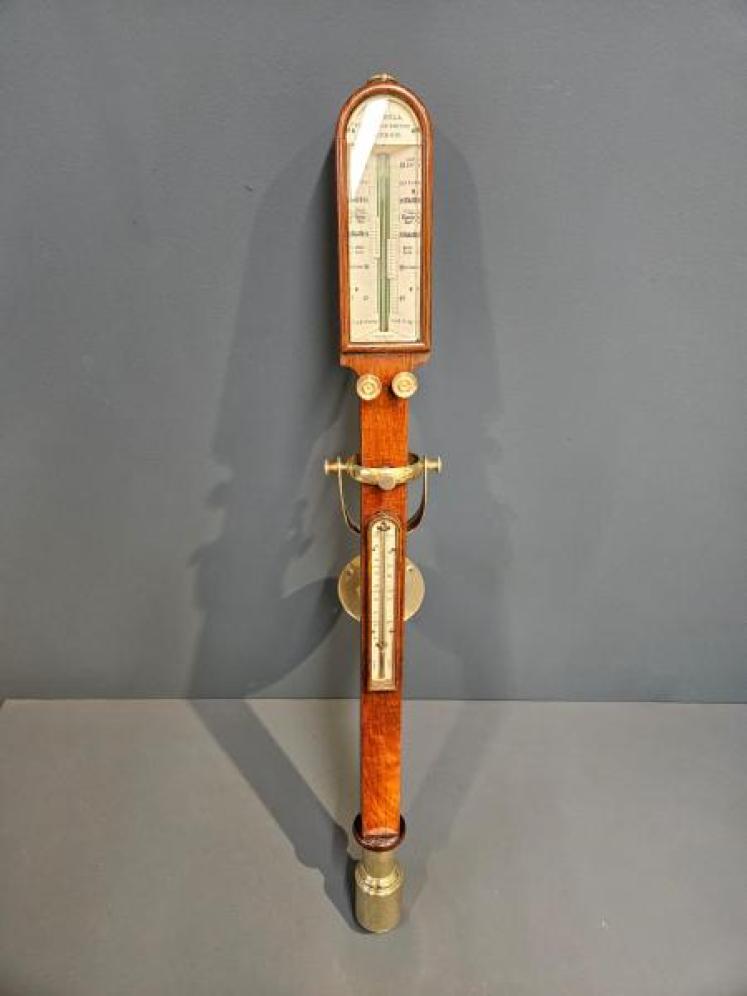 Victorian Rosewood Marine Stick Barometer  - Image 1