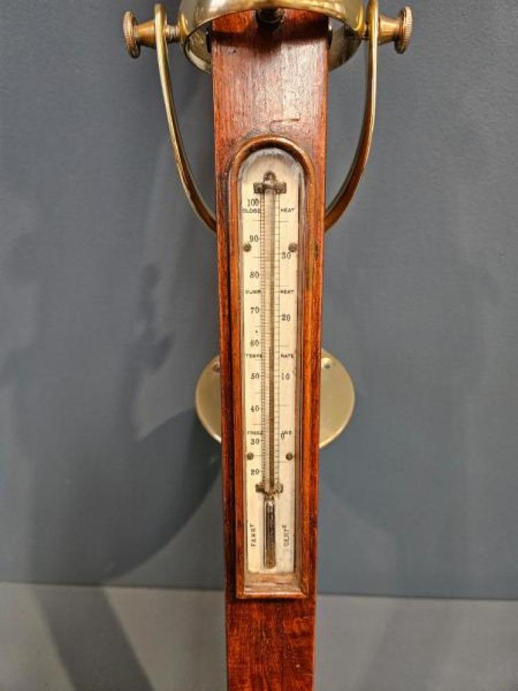 Victorian Rosewood Marine Stick Barometer  - Image 3