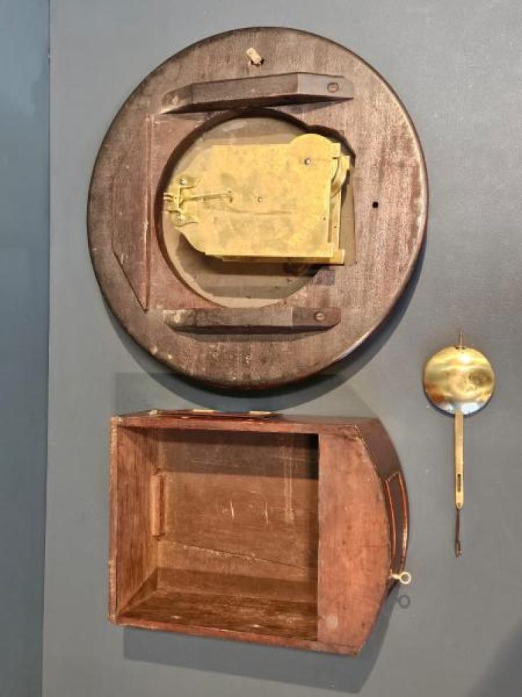 Early Victorian Single Fusee Dial Clock - Image 6