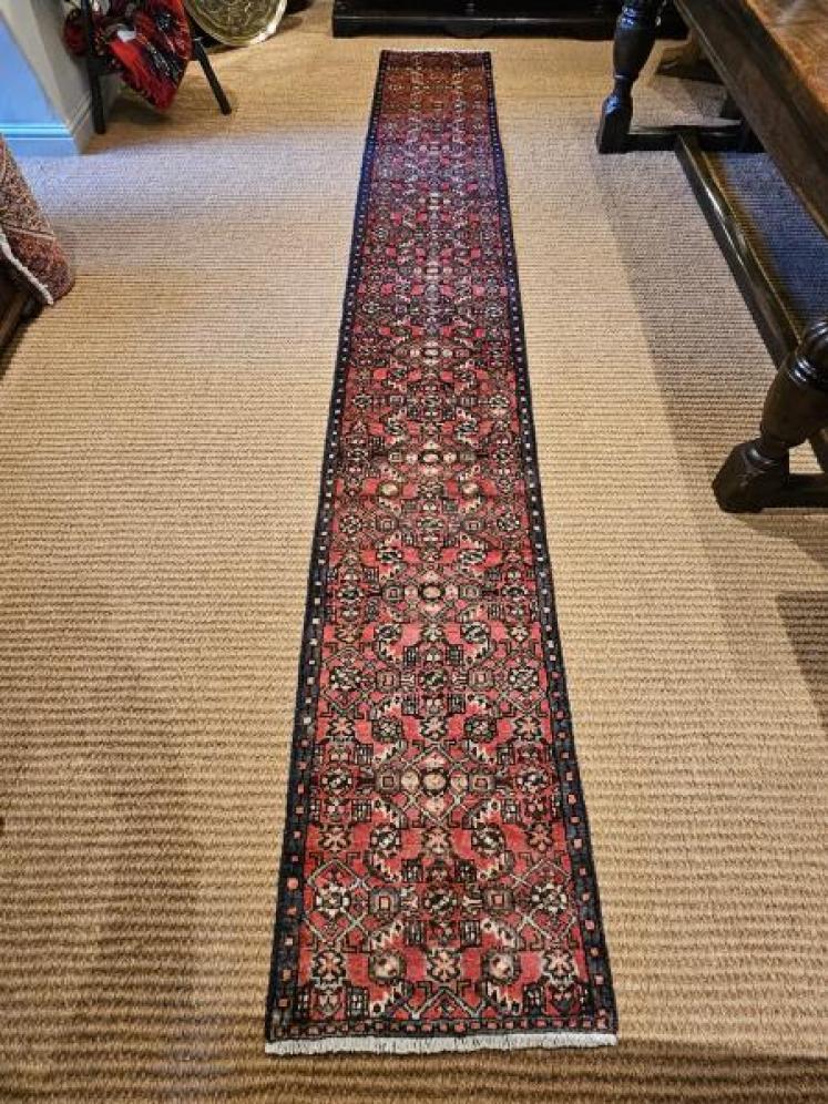 12' Persian Pure Wool Runner - Image 1