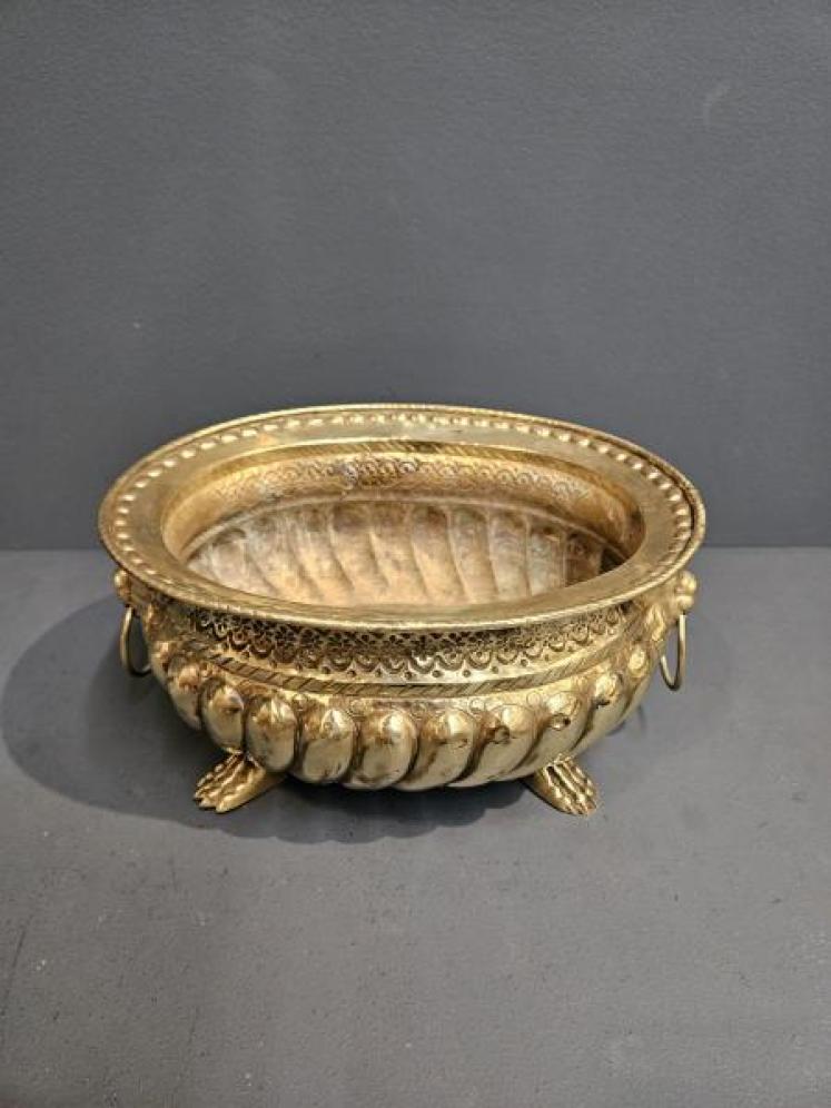 Victorian Brass Planter - Image 2