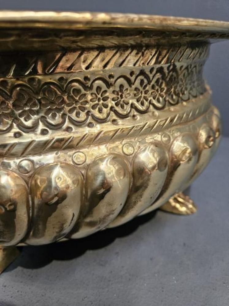 Victorian Brass Planter - Image 5