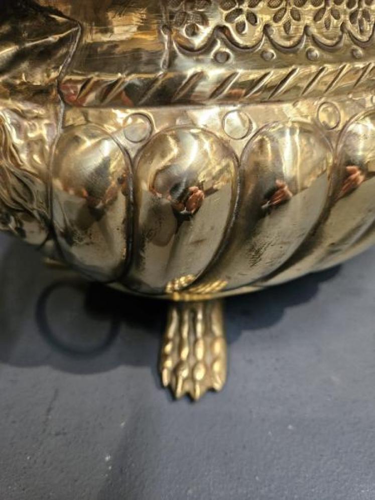 Victorian Brass Planter - Image 6
