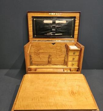 Immaculate Victorian Rosewood Stationary Box