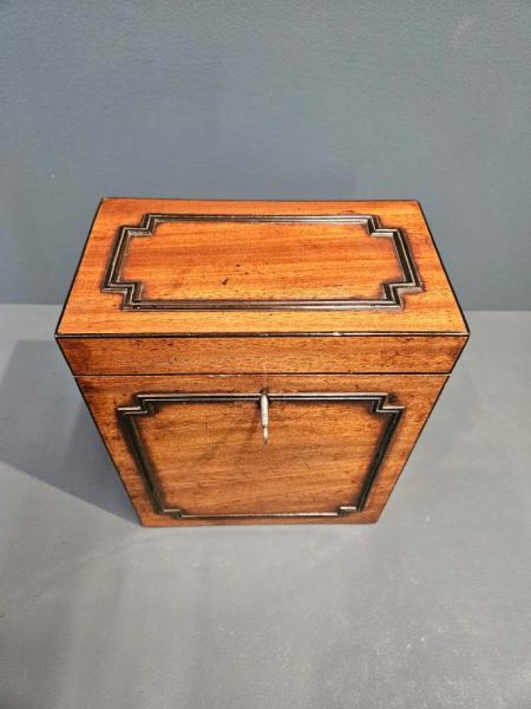 Georgian Mahogany Tantalus Box - Image 5