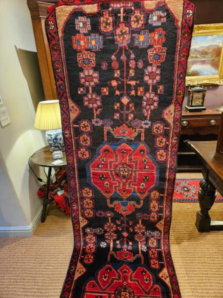 Superb 14' Persian Pure Wool Runner  - Image 2