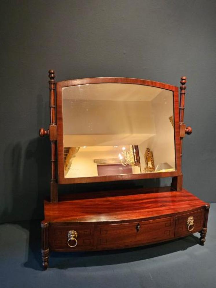 Regency Mahogany Toilet Mirror  - Image 1