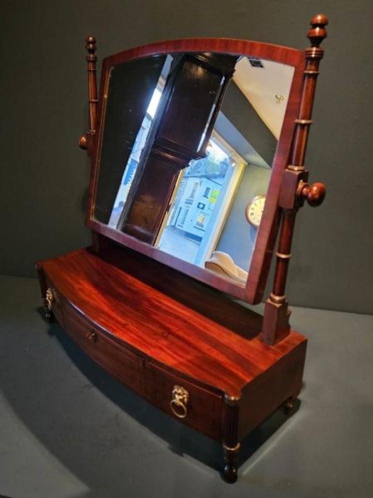Regency Mahogany Toilet Mirror  - Image 7
