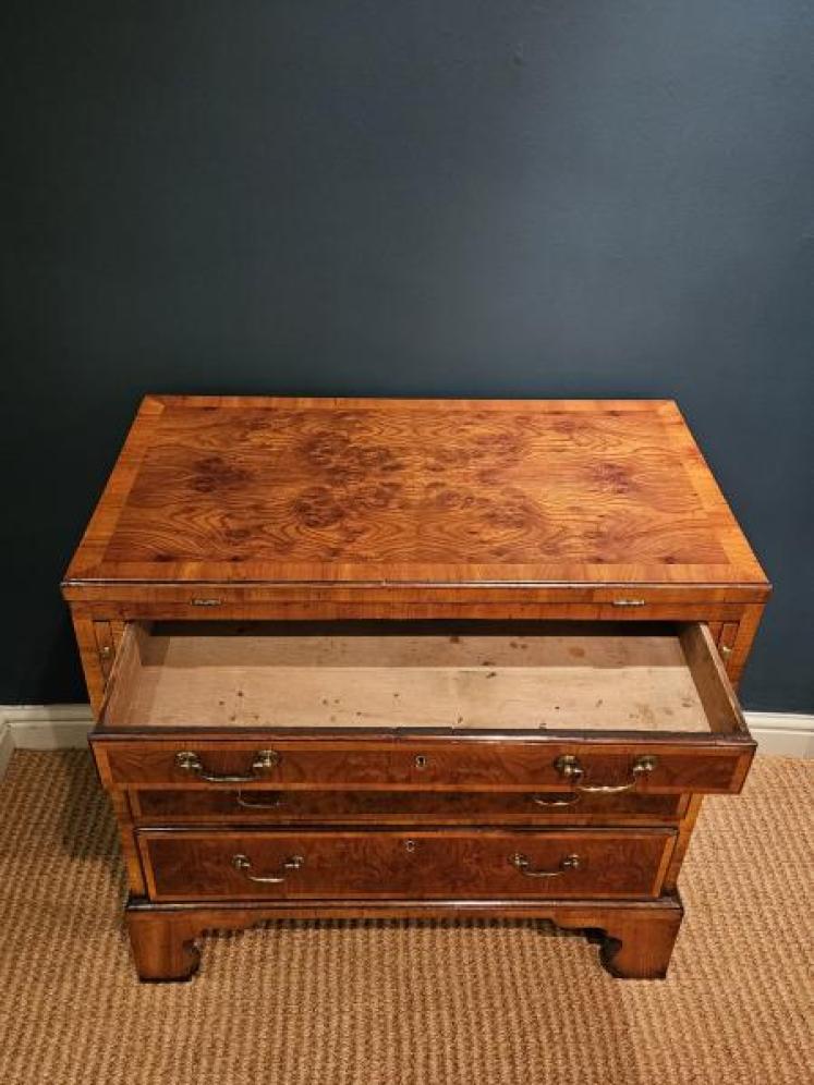 Fine George III Period Burr Yew Chest - Image 6