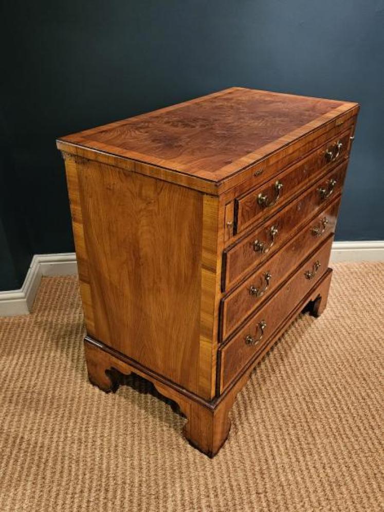 Fine George III Period Burr Yew Chest - Image 7