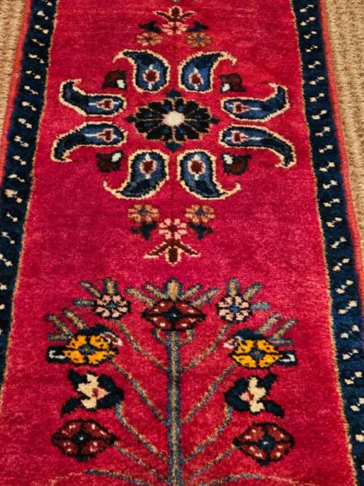 Persian Pure Wool Runner Rug - Image 6