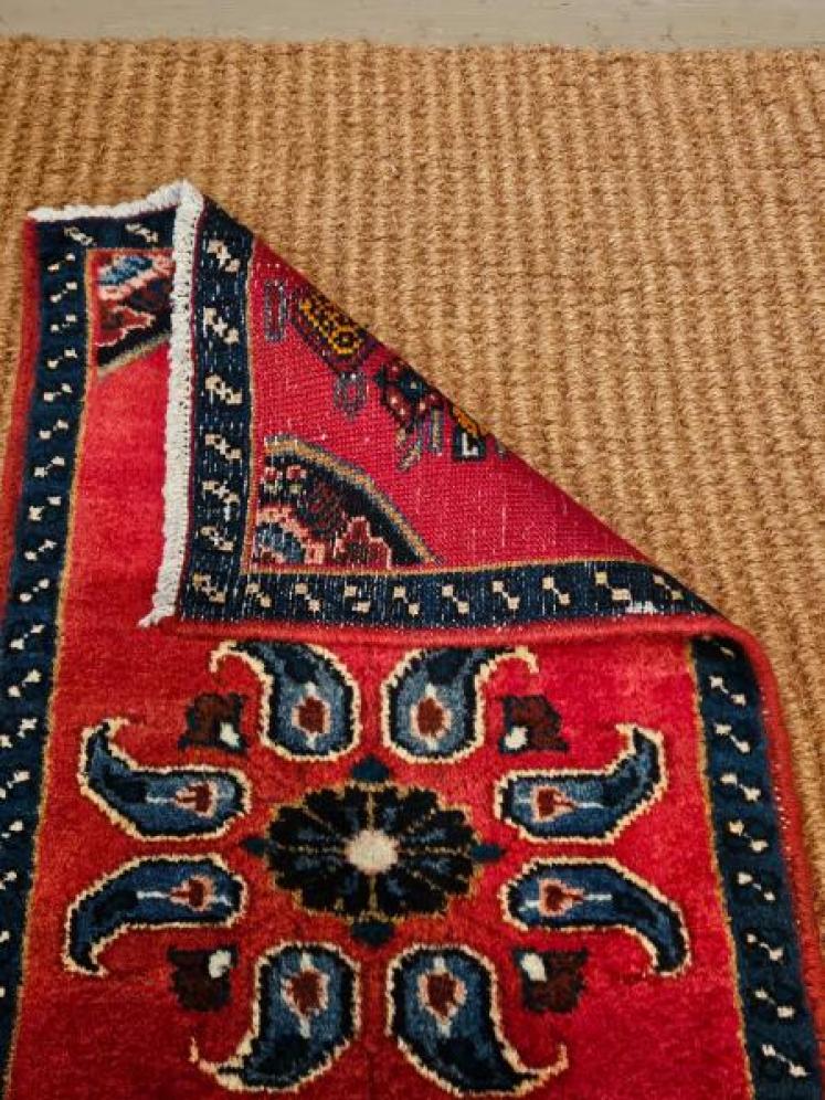 Persian Pure Wool Runner Rug - Image 7