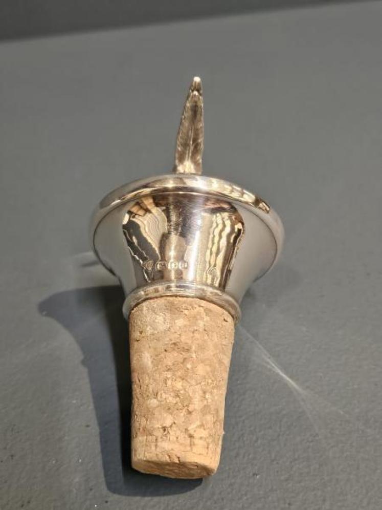 Silver Pheasant Bottle Stopper - Image 2