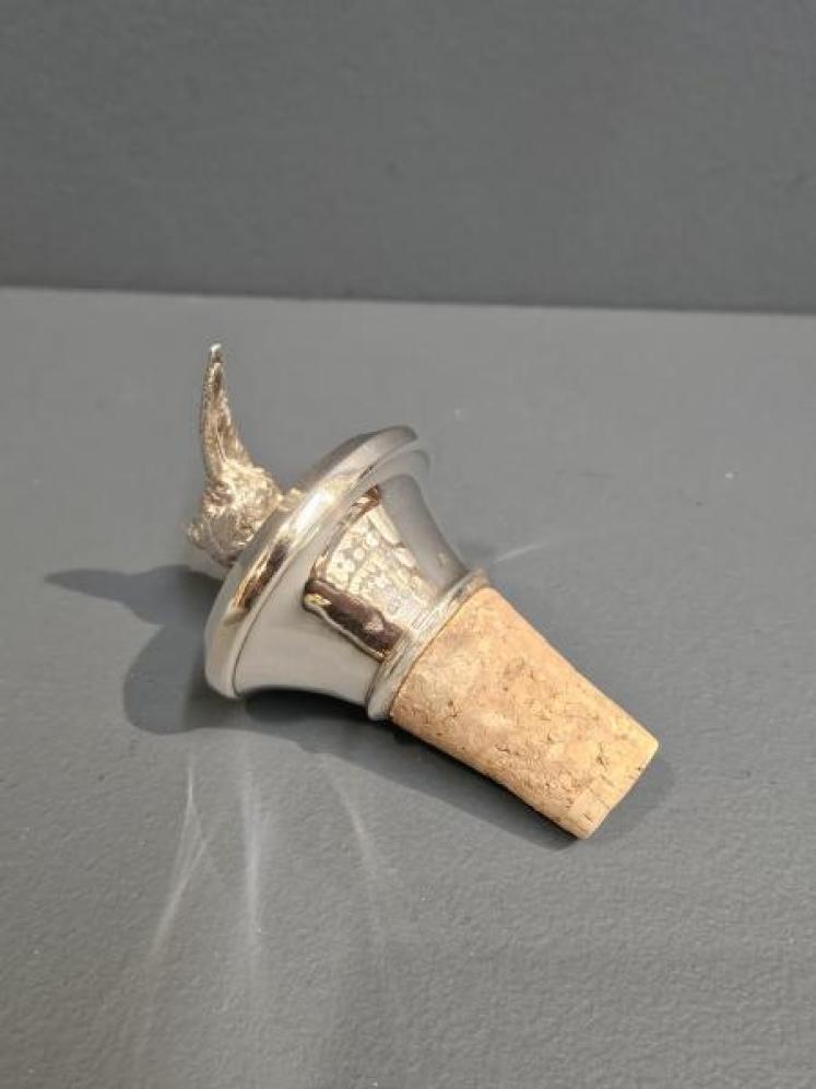 Silver Pheasant Bottle Stopper - Image 4