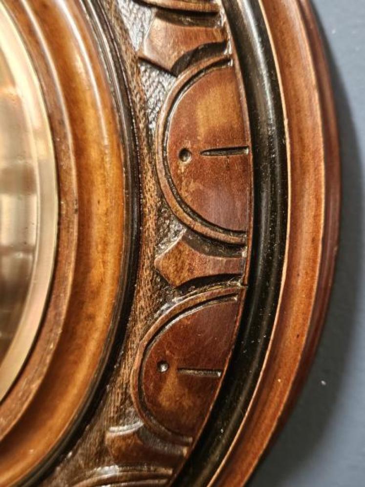 Victorian Skeletonised Aneroid Barometer - Image 4