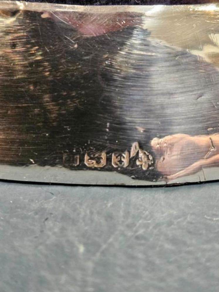 Rare Silver 'Sleeping Pig' Pin Cushion - Image 4