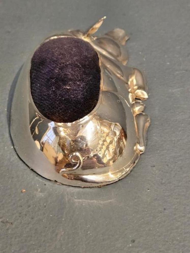 Rare Silver 'Sleeping Pig' Pin Cushion - Image 6