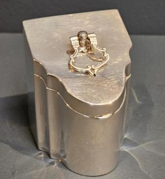 Victorian Silver Tea Caddy